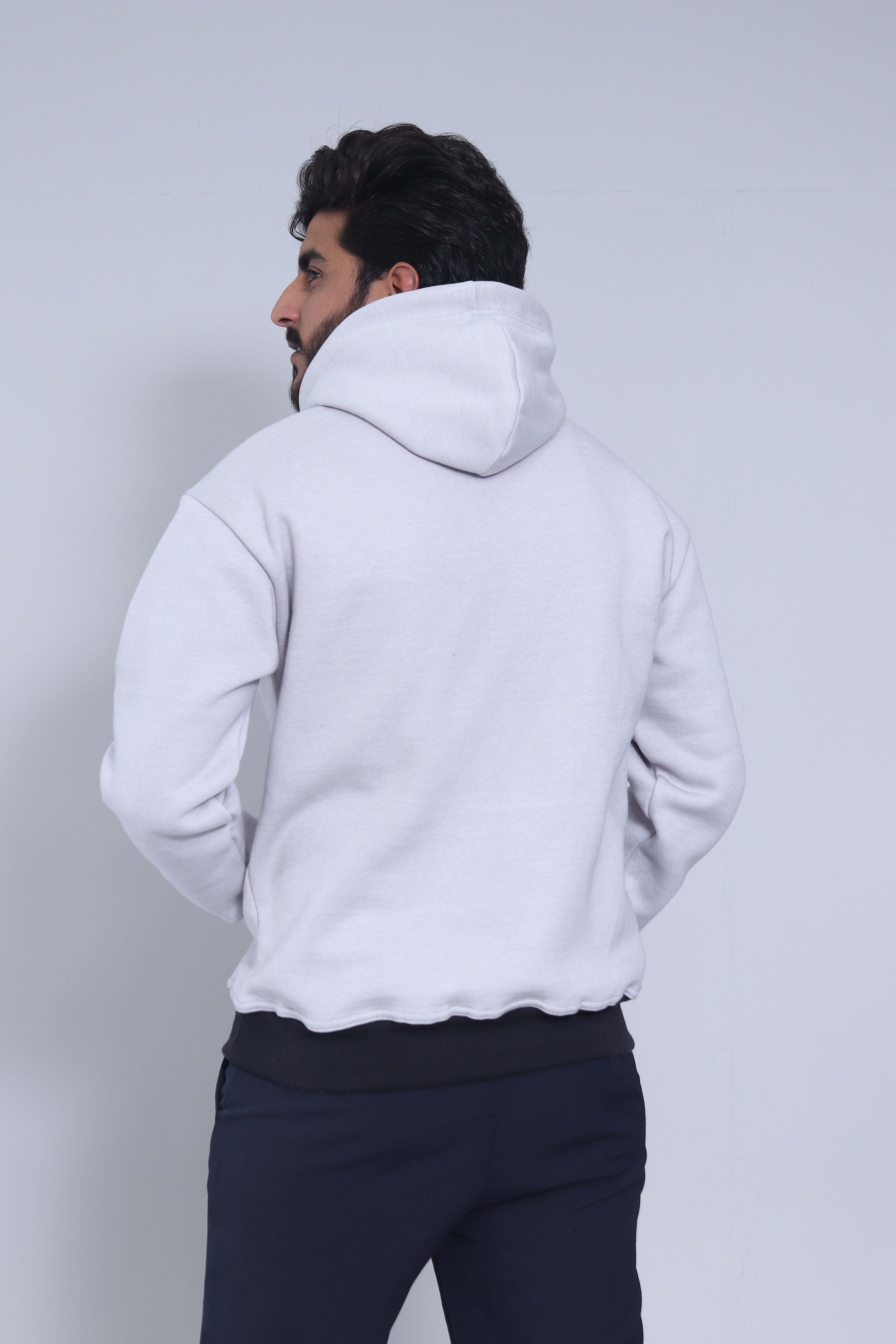Pullover Hoodie – Light Grey Ashwear Classic Unisex